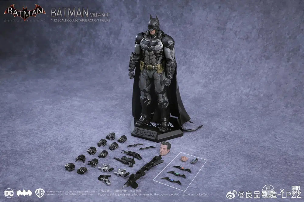 LPZZ Batman Arkham Knight v8.04 – 1/12 Scale 6.6" Collectible Action Figure with Accessories