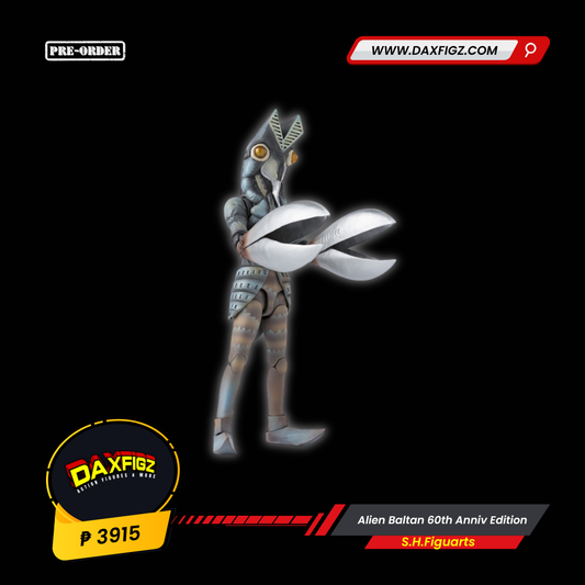 [PREORDER] S.H.Figuarts Alien Baltan 60th Anniversary Edition | Ultraman Kaiju Action Figure