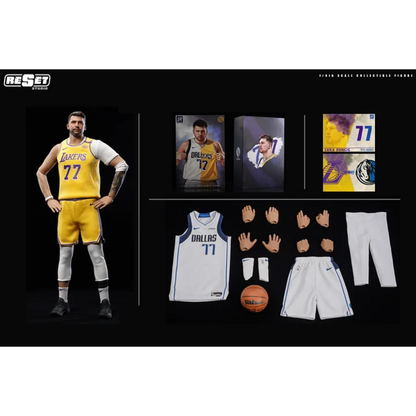 Reset Studio RS-0002 Luka Dončić Double Jersey Set 1/6 Scale [PREORDER]