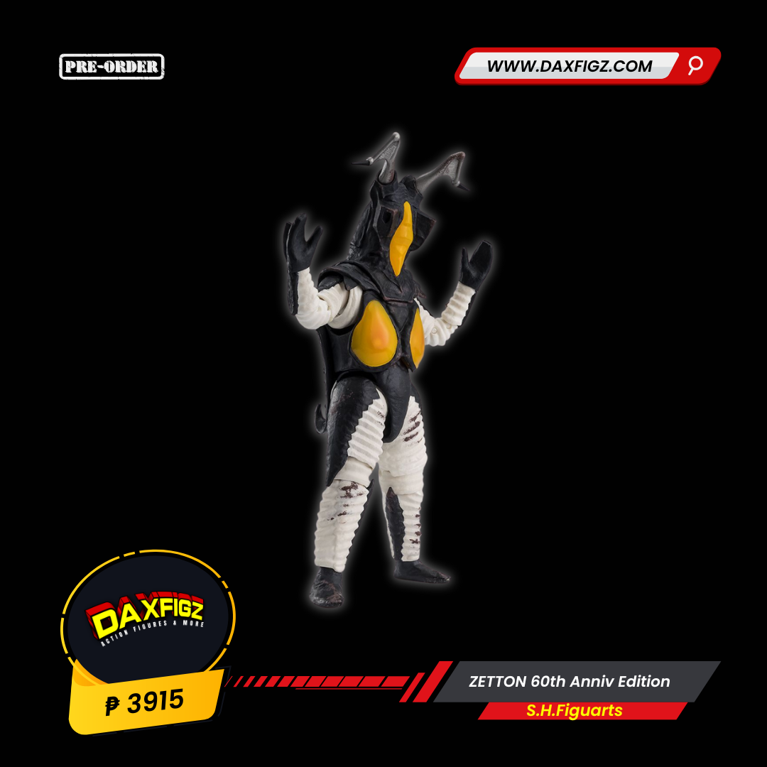 [PREORDER] S.H.Figuarts Zetton 60th Anniversary Edition | Ultraman Kaiju Action Figure