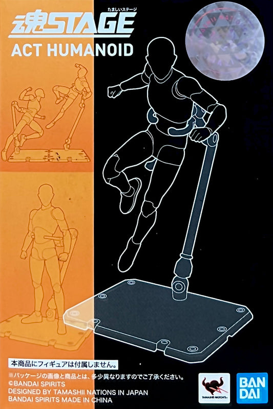 [IN-STOCK] Tamashii Stage Act. 4 for Humanoid, Stand Support (Clear)